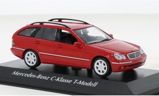 Diecast model cars Mercedes Classe C 1/43 Maxichamps T-Modell (S203) red 2001 Mercedes Classe C 1/43 Maxichamps T-Modell (S203) red 2001 diecast model cars
