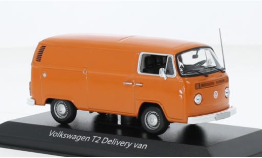 Diecast model cars Volkswagen T2 1/43 Maxichamps fourgon orange 1972 Volkswagen T2 1/43 Maxichamps fourgon orange 1972 diecast model cars