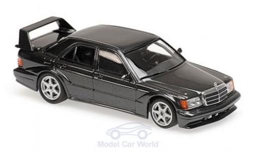Diecast model cars Mercedes 190 1/43 Maxichamps E 2.5-16 EVO 2 metallic black 1990 Mercedes 190 1/43 Maxichamps E 2.5-16 EVO 2 metallic black 1990 diecast model cars