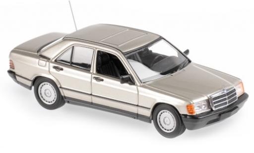 Diecast model cars Mercedes 190 1/43 Maxichamps E (W201) metallic beige 1984 Mercedes 190 1/43 Maxichamps E (W201) metallic beige 1984 diecast model cars
