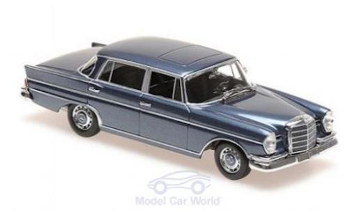 Diecast model cars Mercedes 300 1/43 Maxichamps SE lang (W112) metallic blue 1963 Mercedes 300 1/43 Maxichamps SE lang (W112) metallic blue 1963 diecast model cars