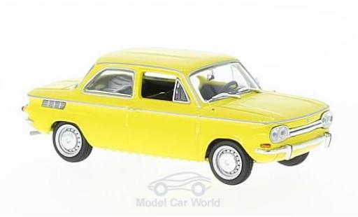 Diecast model cars NSU TT 1/43 Maxichamps yellow 1967 NSU TT 1/43 Maxichamps yellow 1967 diecast model cars
