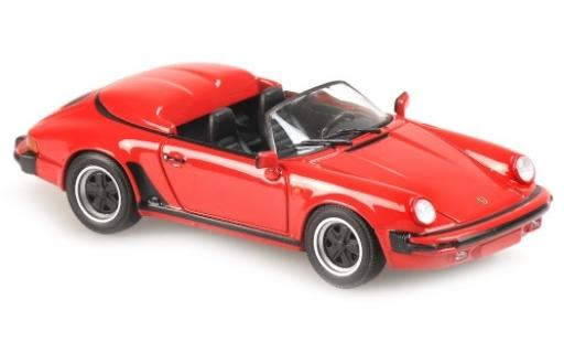 Diecast model cars Porsche 930 Speedster 1/43 Maxichamps 911 Speedster red 1988 Porsche 930 Speedster 1/43 Maxichamps 911 Speedster red 1988 diecast model cars