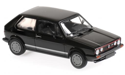 Diecast model cars Volkswagen Golf 1/43 Maxichamps I GTI black 1983 Volkswagen Golf 1/43 Maxichamps I GTI black 1983 diecast model cars