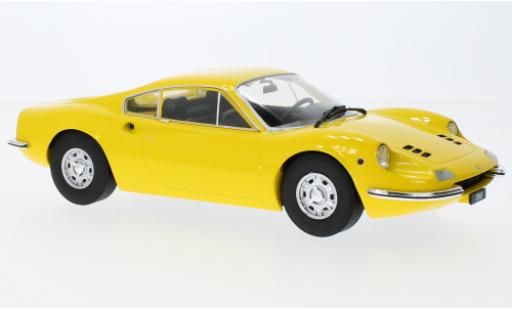 Diecast model cars Ferrari Dino 1/18 MCG 246 GT yellow 1969 Ferrari Dino 1/18 MCG 246 GT yellow 1969 diecast model cars