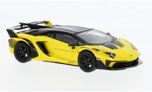 Diecast model cars Lamborghini Aventador 1/64 Mini GT GT EVO LB-Silhouette Works gelb 1:64 Lamborghini Aventador 1/64 Mini GT GT EVO LB-Silhouette Works gelb 1:64 diecast model cars