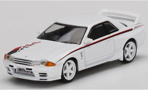 Diecast model cars Nissan Skyline 1/64 Mini GT GT-R (R32) Nismo S-Tune white/Dekor RHD Nissan Skyline 1/64 Mini GT GT-R (R32) Nismo S-Tune white/Dekor RHD diecast model cars