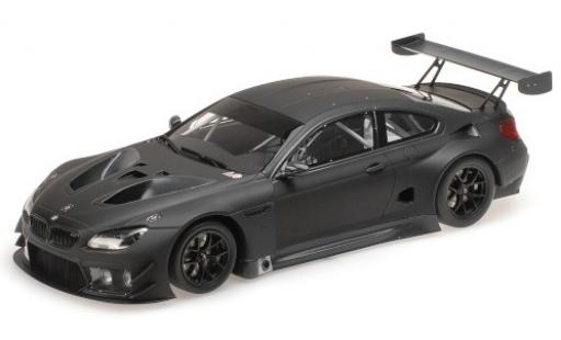Diecast model cars Bmw M6 1/18 Minichamps GT3 matt-black 2016 Plain Body Version Bmw M6 1/18 Minichamps GT3 matt-black 2016 Plain Body Version diecast model cars