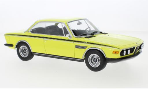 Diecast model cars Bmw 3.0 1/18 Minichamps CSL (E9) yellow 1971 Bmw 3.0 1/18 Minichamps CSL (E9) yellow 1971 diecast model cars