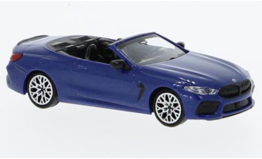 Diecast model cars Bmw M8 1/87 Minichamps Competiton cabriolet (G14) metallise blue 2019 Bmw M8 1/87 Minichamps Competiton cabriolet (G14) metallise blue 2019 diecast model cars