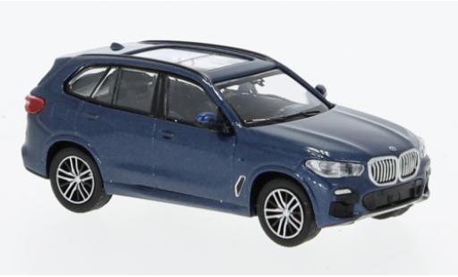 Diecast model cars Bmw X5 1/87 Minichamps (G05) metallise blue 2019 Bmw X5 1/87 Minichamps (G05) metallise blue 2019 diecast model cars