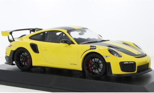 Diecast model cars Porsche 991 GT2 RS 1/18 Minichamps 911 (.2) yellow 2018 Porsche 991 GT2 RS 1/18 Minichamps 911 (.2) yellow 2018 diecast model cars