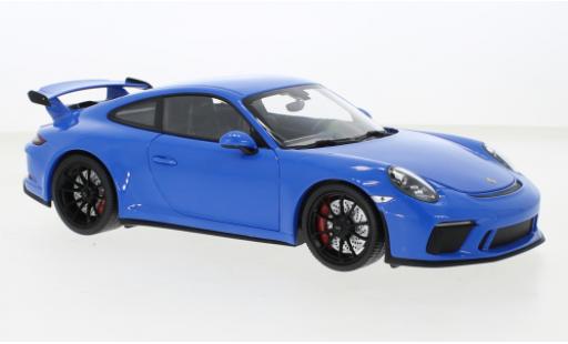 Diecast model cars Porsche 991 GT3 1/18 Minichamps 911 blue 2018 Porsche 991 GT3 1/18 Minichamps 911 blue 2018 diecast model cars