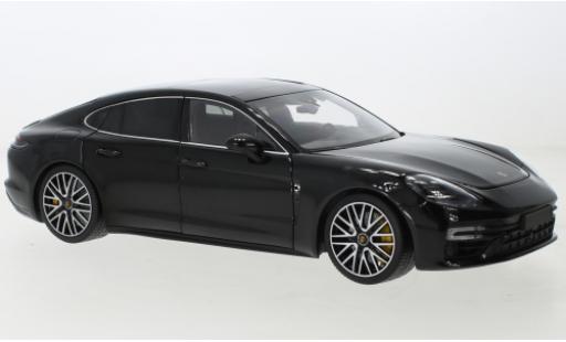 Diecast model cars Porsche Panamera Turbo S 1/18 Minichamps metallise black 2020 Porsche Panamera Turbo S 1/18 Minichamps metallise black 2020 diecast model cars