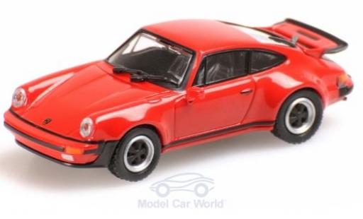 Diecast model cars Porsche 930 Turbo 1/87 Minichamps 911 () Turbo red 1977 Porsche 930 Turbo 1/87 Minichamps 911 () Turbo red 1977 diecast model cars