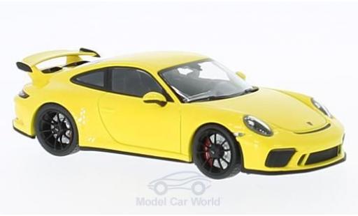 Diecast model cars Porsche 991 GT3 1/43 Minichamps 911 () GT3 yellow 2016 Porsche 991 GT3 1/43 Minichamps 911 () GT3 yellow 2016 diecast model cars