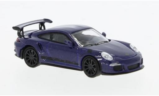 Diecast model cars Porsche 991 GT3 RS 1/87 Minichamps 911  violett 2015 1:87 Porsche 991 GT3 RS 1/87 Minichamps 911  violett 2015 1:87 diecast model cars