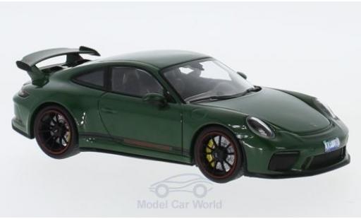 Diecast model cars Porsche 991 GT3 1/43 Minichamps 911 ( II) GT3 green 2017 Porsche 991 GT3 1/43 Minichamps 911 ( II) GT3 green 2017 diecast model cars
