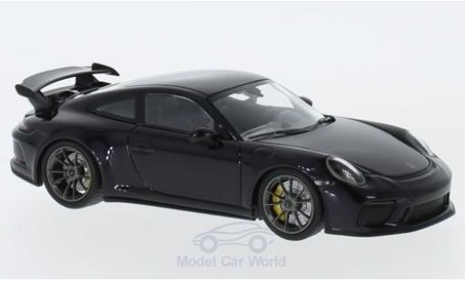 Diecast model cars Porsche 991 GT3 1/43 Minichamps 911 ( II) GT3 metallic purple 2017 Porsche 991 GT3 1/43 Minichamps 911 ( II) GT3 metallic purple 2017 diecast model cars
