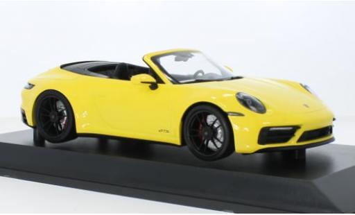 Diecast model cars Porsche 992 GTS 1/18 Minichamps 911  Carrera 4 Cabriolet gelb 2020 1:18 Porsche 992 GTS 1/18 Minichamps 911  Carrera 4 Cabriolet gelb 2020 1:18 diecast model cars