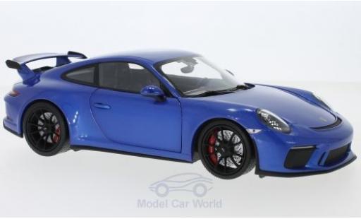Diecast model cars Porsche 991 GT3 1/18 Minichamps 911 (997.2) GT3 metallic blue 2017 Porsche 991 GT3 1/18 Minichamps 911 (997.2) GT3 metallic blue 2017 diecast model cars