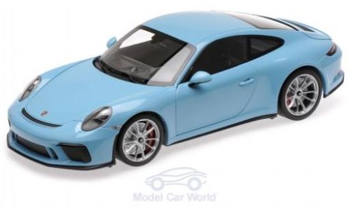 Diecast model cars Porsche 991 GT3 1/18 Minichamps 911 GT3 Touring blue 2018 Porsche 991 GT3 1/18 Minichamps 911 GT3 Touring blue 2018 diecast model cars