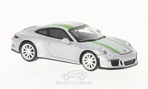 Diecast model cars Porsche 991 R 1/87 Minichamps 911 R grey/green 2016 Porsche 991 R 1/87 Minichamps 911 R grey/green 2016 diecast model cars