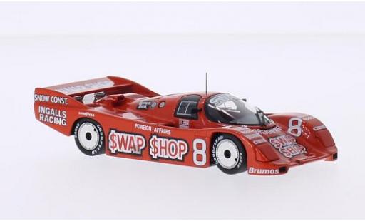 Diecast model cars Porsche 962 1985 1/43 Minichamps IMSA No.8 Ingalls Racing Swap Shop IMSA 12h Sebring 1985 A.J.Foyt/B.Wollek Porsche 962 1985 1/43 Minichamps IMSA No.8 Ingalls Racing Swap Shop IMSA 12h Sebring 1985 A.J.Foyt/B.Wollek diecast model cars