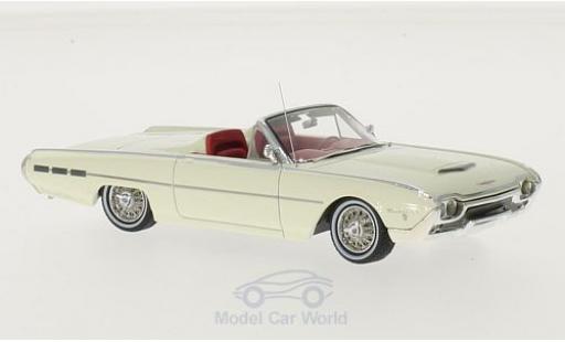 Diecast model cars Ford Thunderbird 1962 1/43 Motorhead Sports Roadster white 1962 Ford Thunderbird 1962 1/43 Motorhead Sports Roadster white 1962 diecast model cars