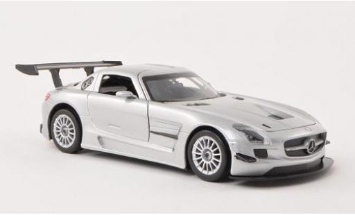 Diecast model cars Mercedes SLS 1/24 Motormax AMG GT3 grey Plain Body Version sans Vitrine Mercedes SLS 1/24 Motormax AMG GT3 grey Plain Body Version sans Vitrine diecast model cars