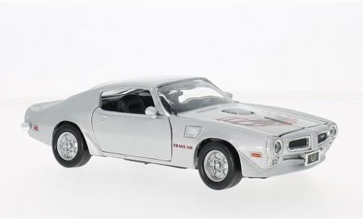 Diecast model cars Pontiac Firebird 1/24 Motormax Trans Am grey/Dekor 1973 Pontiac Firebird 1/24 Motormax Trans Am grey/Dekor 1973 diecast model cars