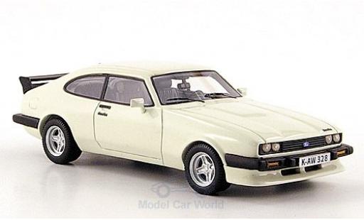 Diecast model cars Ford Capri 1/43 Neo MK III Turbo white 1981 Ford Capri 1/43 Neo MK III Turbo white 1981 diecast model cars