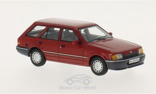 Diecast model cars Ford Escort 1/43 Neo MK IV Turnier red 1986 Ford Escort 1/43 Neo MK IV Turnier red 1986 diecast model cars