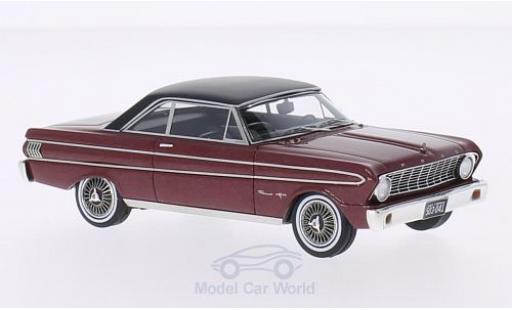 Diecast model cars Ford Falcon 1/43 Neo Sprint metallic red/matt-black 1964 Ford Falcon 1/43 Neo Sprint metallic red/matt-black 1964 diecast model cars