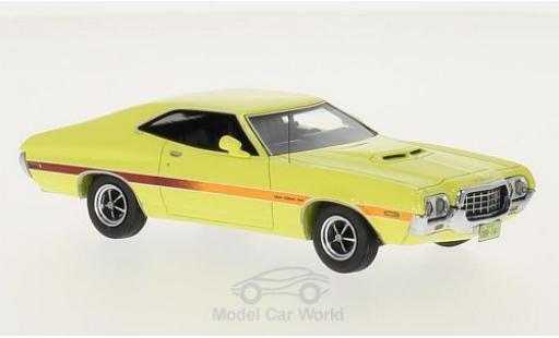Diecast model cars Ford Gran Torino 1/43 Neo Sport yellow 1977 Ford Gran Torino 1/43 Neo Sport yellow 1977 diecast model cars