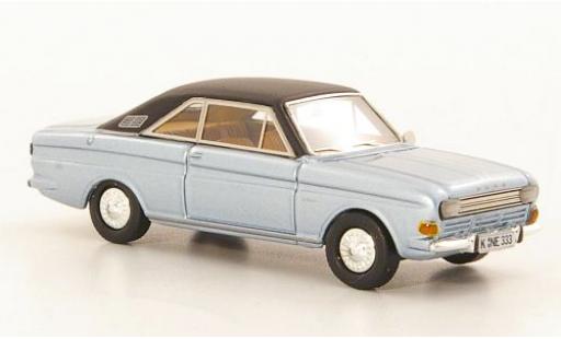 Diecast model cars Ford Taunus 1/87 Neo P6 15M Coupe metallic blue/black 1968 Ford Taunus 1/87 Neo P6 15M Coupe metallic blue/black 1968 diecast model cars