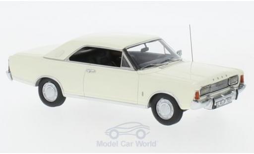 Diecast model cars Ford Taunus 1971 1/43 Neo P7b 20M Coupe white 1971 Ford Taunus 1971 1/43 Neo P7b 20M Coupe white 1971 diecast model cars