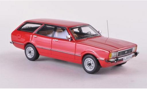 Diecast model cars Ford Taunus 1/43 Neo TC2 Turnier GL red 1976 Ford Taunus 1/43 Neo TC2 Turnier GL red 1976 diecast model cars