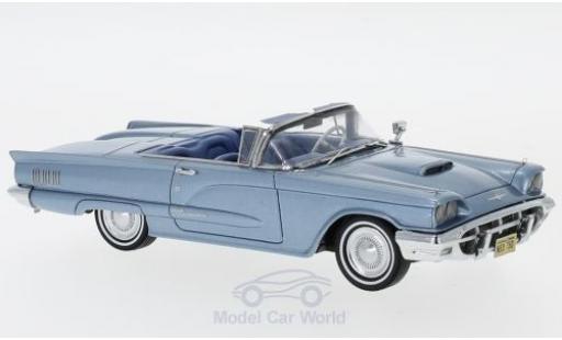 Diecast model cars Ford Thunderbird 1960 1/43 Neo Convertible metallic blue 1960 Ford Thunderbird 1960 1/43 Neo Convertible metallic blue 1960 diecast model cars