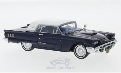 Diecast model cars Ford Thunderbird 1/43 Neo Hardtop metallic blue/white 1960 Ford Thunderbird 1/43 Neo Hardtop metallic blue/white 1960 diecast model cars