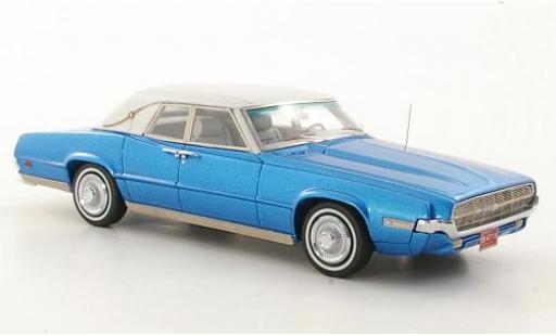 Diecast model cars Ford Thunderbird 1/43 Neo Landau metallic blue/matt-white 1969 Ford Thunderbird 1/43 Neo Landau metallic blue/matt-white 1969 diecast model cars