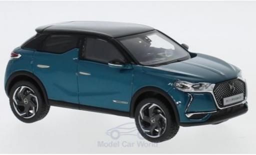 Diecast model cars DS Automobiles DS3 19 1/43 Norev Citroen DS 3 Crossback metallic türkis/black 2019 DS Automobiles DS3 19 1/43 Norev Citroen DS 3 Crossback metallic türkis/black 2019 diecast model cars
