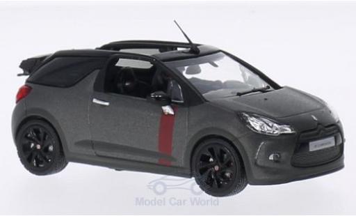 Diecast model cars DS Automobiles DS3 1/43 Norev Citroen Cabrio Racing matt-grey 2014 DS Automobiles DS3 1/43 Norev Citroen Cabrio Racing matt-grey 2014 diecast model cars