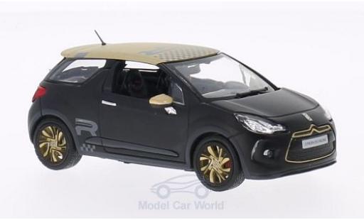 Diecast model cars DS Automobiles DS3 Racing 1/43 Norev Citroen Racing matt-black/matt-gold 2013 DS Automobiles DS3 Racing 1/43 Norev Citroen Racing matt-black/matt-gold 2013 diecast model cars