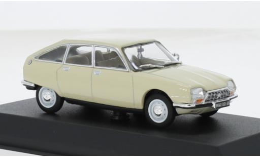 Diecast model cars Citroen GS 1/43 Norev beige 1971 1:43 Citroen GS 1/43 Norev beige 1971 1:43 diecast model cars