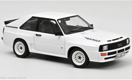Diecast model cars Audi Sport Quattro 1/18 Norev Sport quattro white 1985 Audi Sport Quattro 1/18 Norev Sport quattro white 1985 diecast model cars