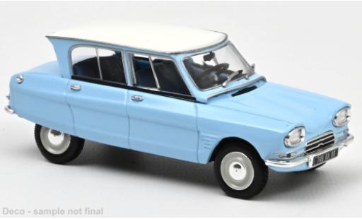 Diecast model cars Citroen Ami 6 1/43 Norev AMI 6 blue clair 1966 Citroen Ami 6 1/43 Norev AMI 6 blue clair 1966 diecast model cars