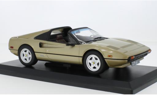 Diecast model cars Ferrari 308 1/18 Norev GTS metallise beige 1982 Ferrari 308 1/18 Norev GTS metallise beige 1982 diecast model cars
