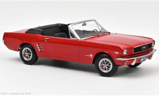 Diecast model cars Ford Mustang 1/18 Norev Cabriolet red 1966 Ford Mustang 1/18 Norev Cabriolet red 1966 diecast model cars