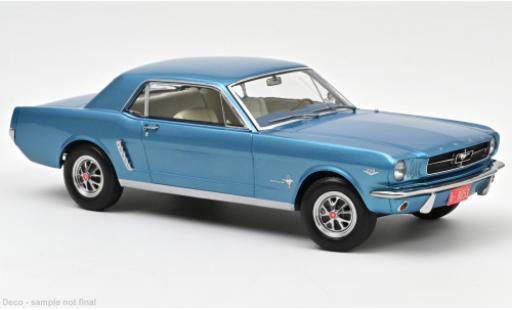 Diecast model cars Ford Mustang 1/18 Norev Hardtop Coupe metallise turquoise 1965 Ford Mustang 1/18 Norev Hardtop Coupe metallise turquoise 1965 diecast model cars